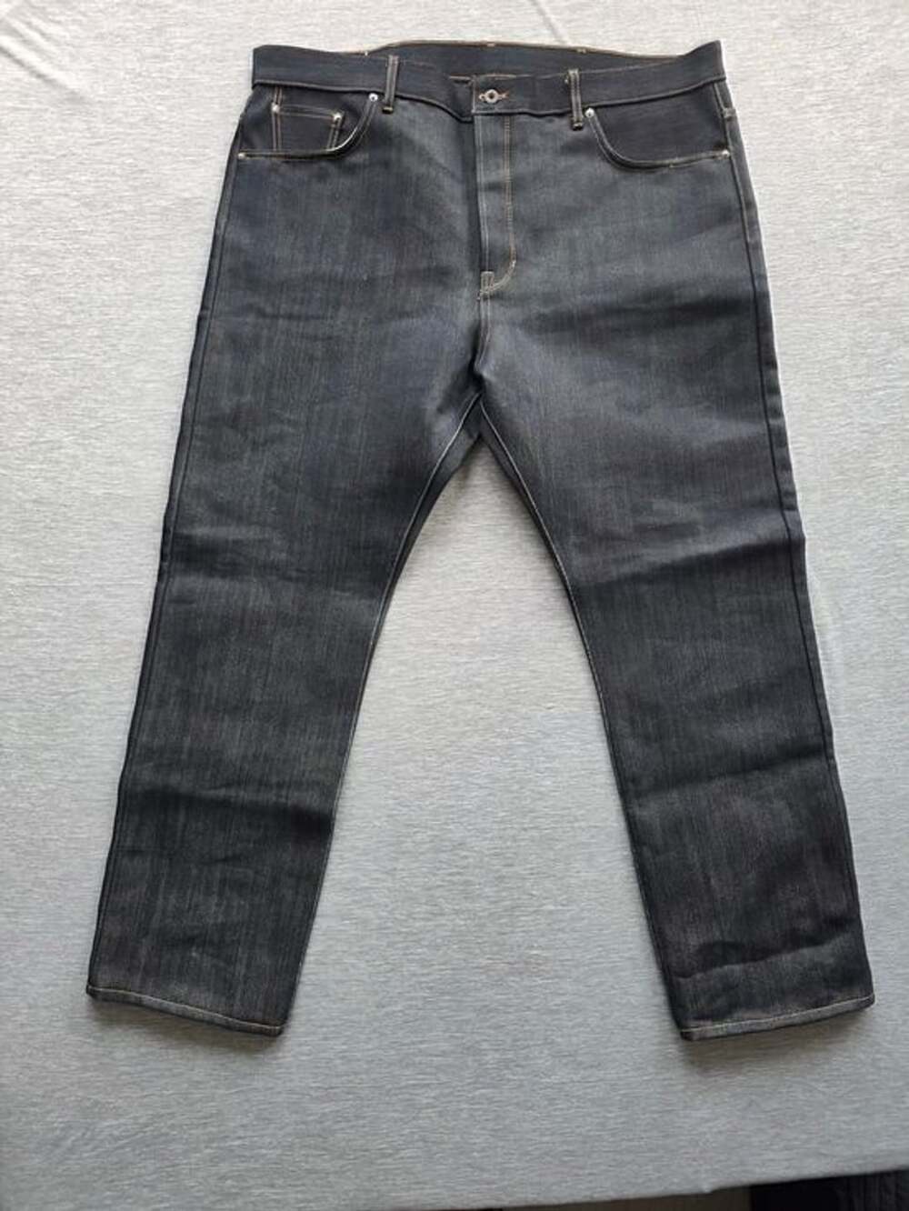 Railcar Fine Goods 16.5oz made with Kevlar Selvedge Denim 46 Raw Indigo USA NWOT
